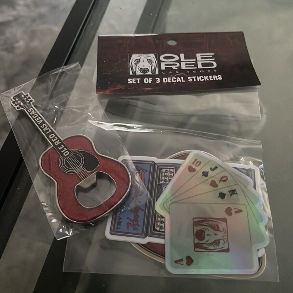 Ole Red- Blake Shelton's Restaurant in Las Vegas SWAG